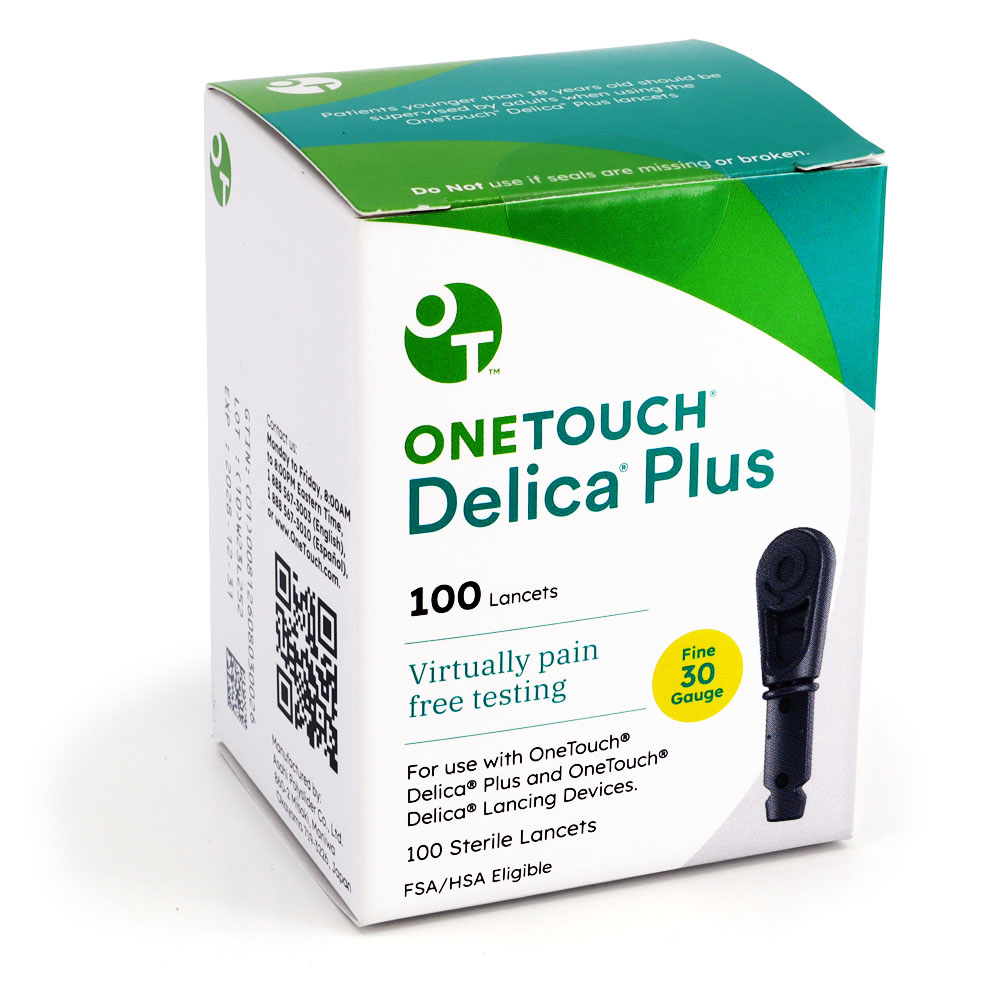 Onetouch Delica Plus (100ct)